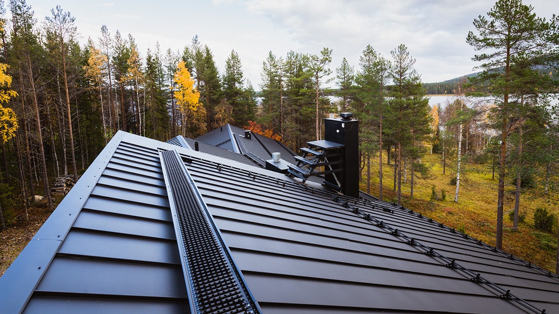 Sadevesijärjestelmä ja kattoturvatuotteet